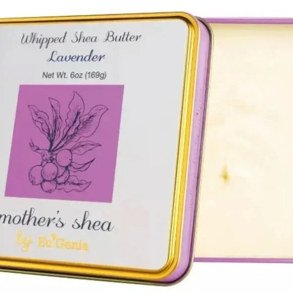 🎄 Eu’Genia Mother’s Lavender Shea Butter Trio (Holiday Gift Set of 3) 6oz - Picture 8 of 9
